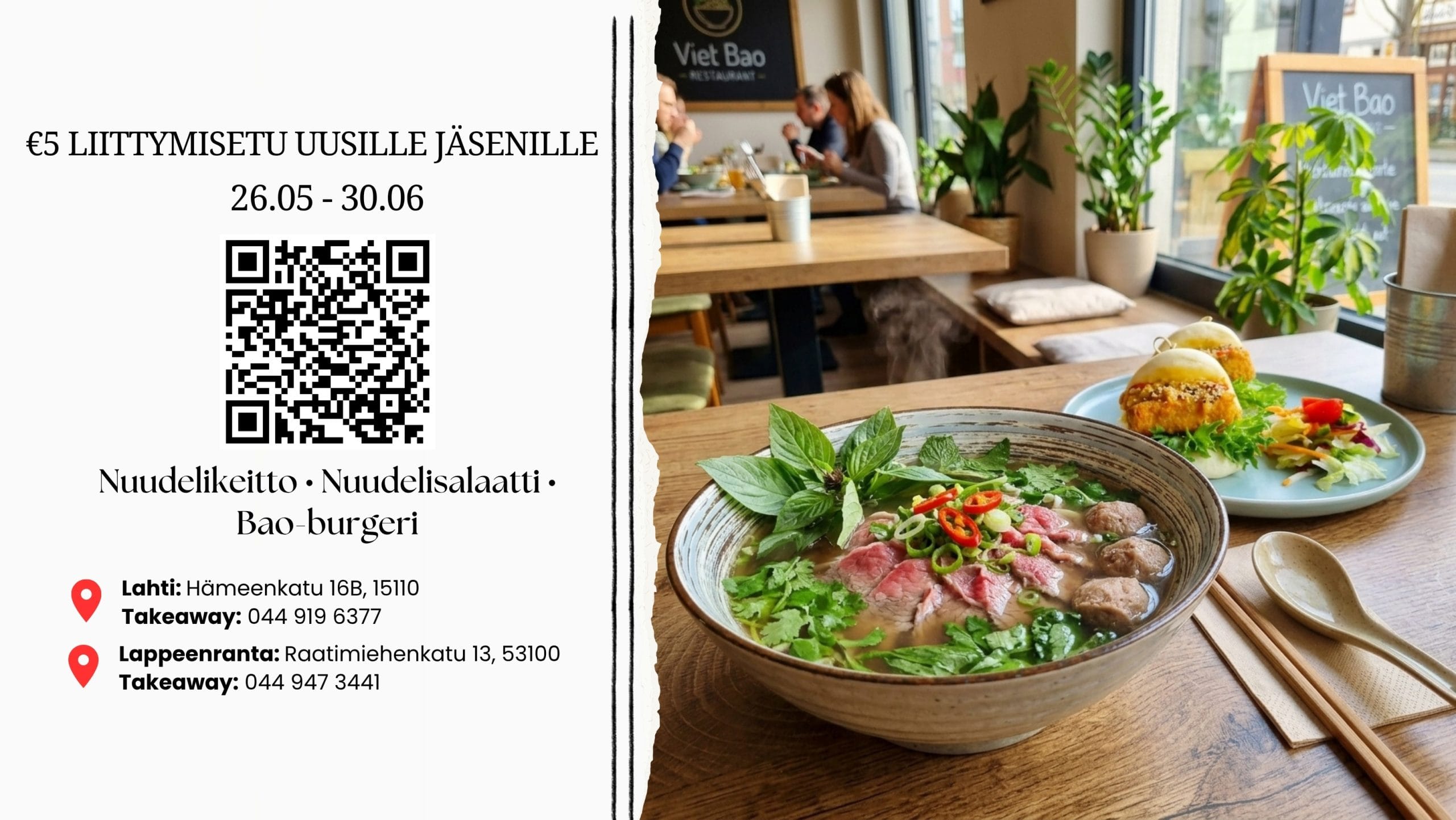 26.5 - 30.6 €5 Liitymisetu