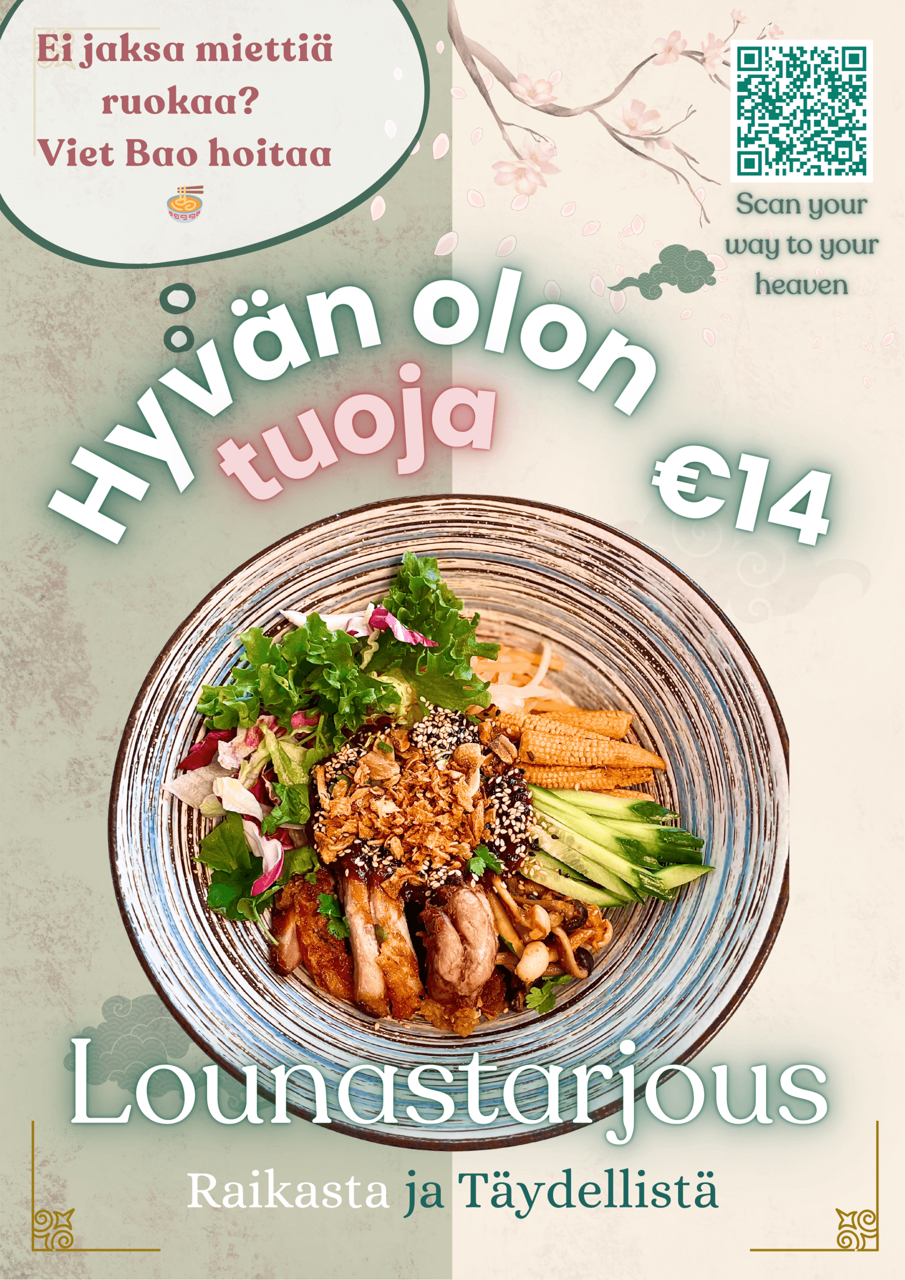 Special lunch offer in Lahti