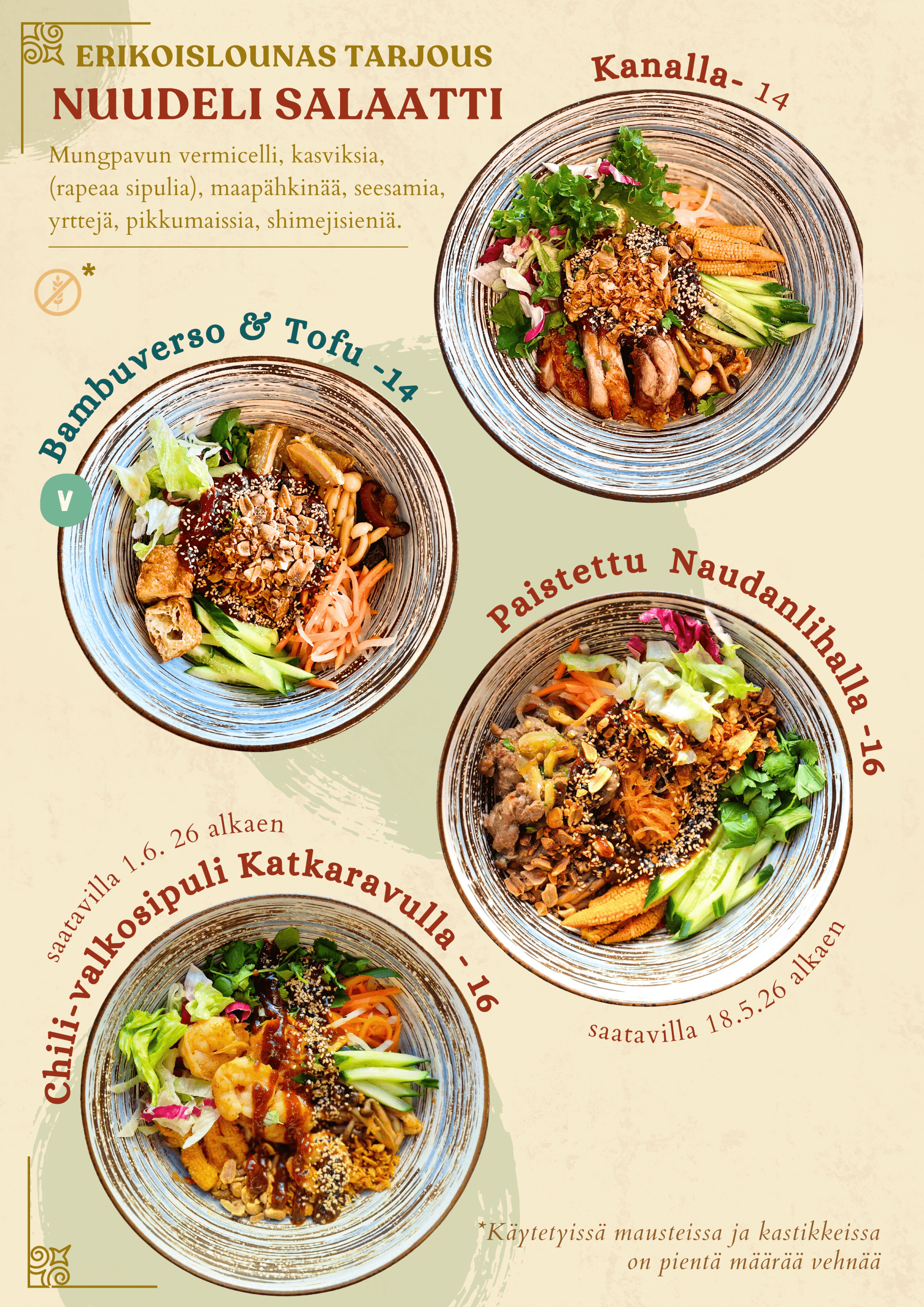 Special lunch offer in Lahti